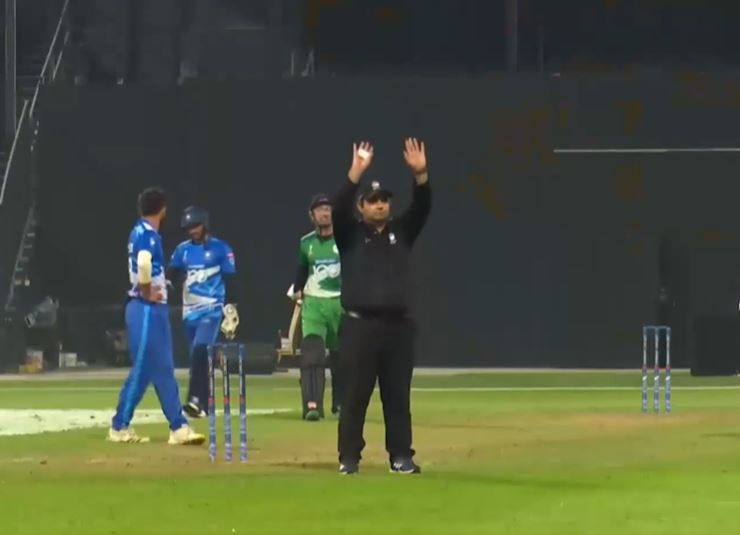 6 sixes! Salman Khan's 64 lits up the Sharjah 100