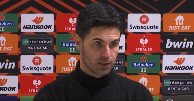 Arteta urges Arsenal to come back stronger after UEL exit