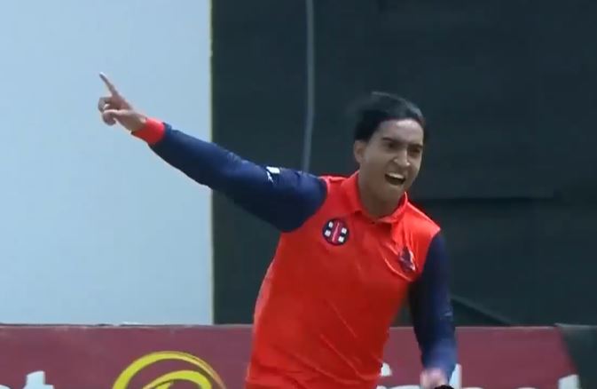 Fifer! Shariz Ahmad wreaks havoc on ZIM