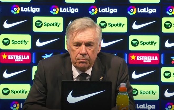 Ancelotti disappointed as Real fall to Barca in El Clasico