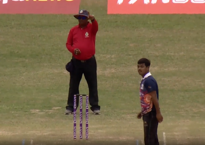 3-fer! Abhilash Gogoi rips through Radial CC's batting