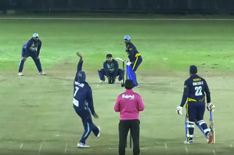 Kashif Sharif mangles Karavali with a 3-fer