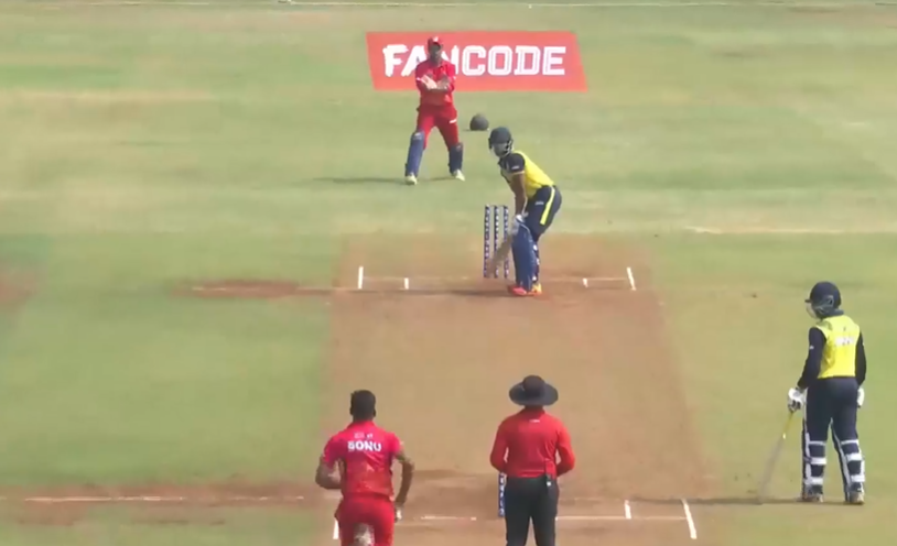 13 Sixes and 237 SR! Nikhil Patil puts on a show