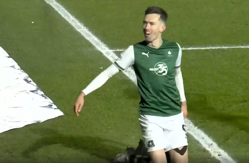 Plymouth Argyle edge past Derby County 2-1