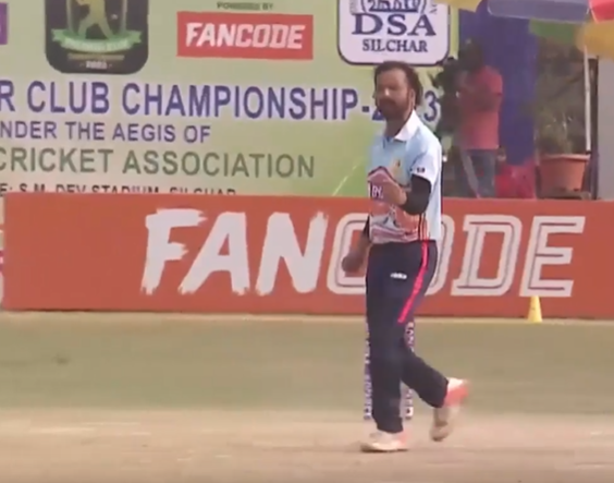 4-fer! Pushparaj Sharma dismantles Silchar's batting
