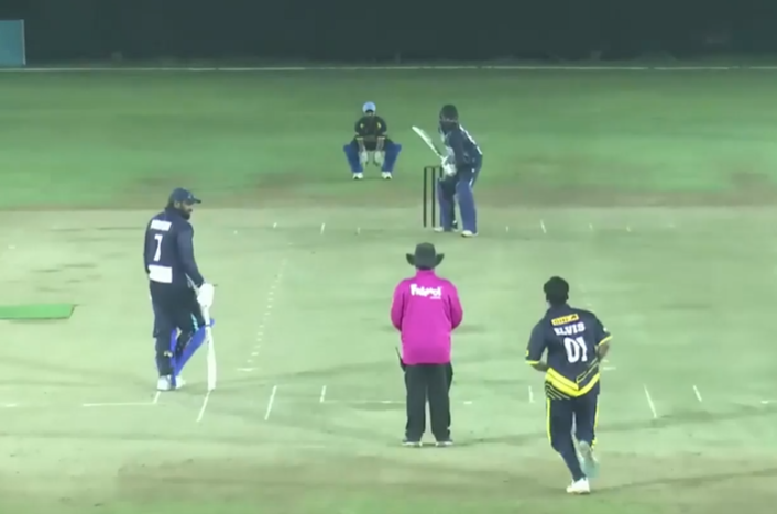 71 off 29! Ravindu Sanjeewa sets the ground ablaze