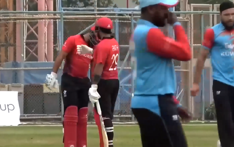 Babar Hayat's resilient 62 powers Hong Kong to 268