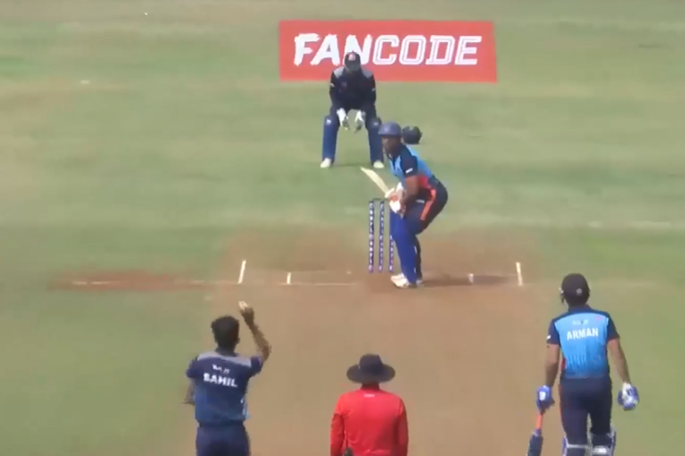 44 off 24! Salman Ahmed sets the ground ablaze