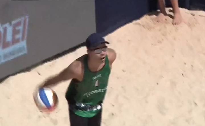 Men’s World Beach Pro Tour: SWE v BRA – Highlights