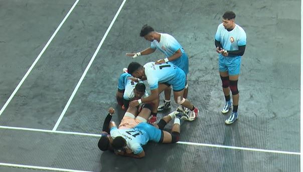 5 Tackle points! Atul Rathod lone warrior for Nandurbar