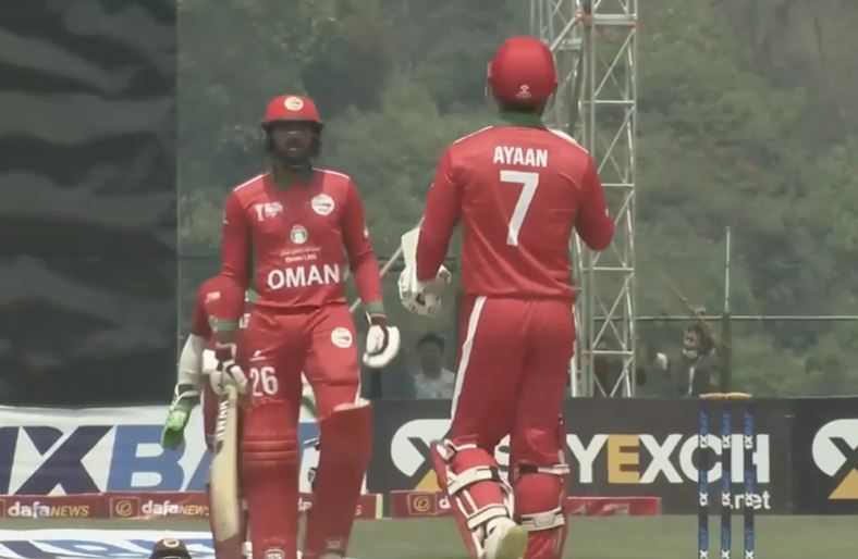 64 off 59! Ayaan Khan's late charge keeps Oman alive