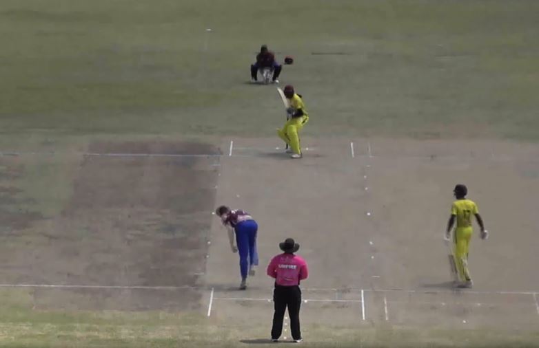 93 off 55! Dahri Francis wreaks havoc with the bat