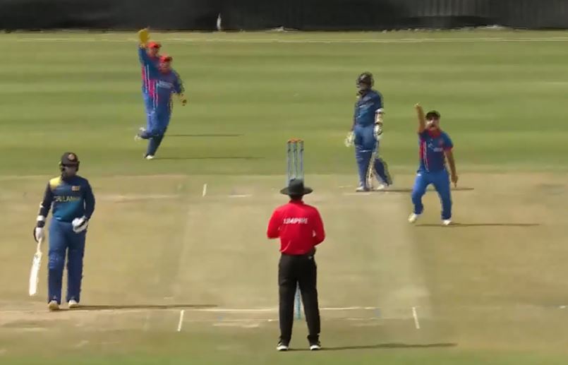 3-fer! Faridoon Dawoodzai adds to Sri Lanka's misery