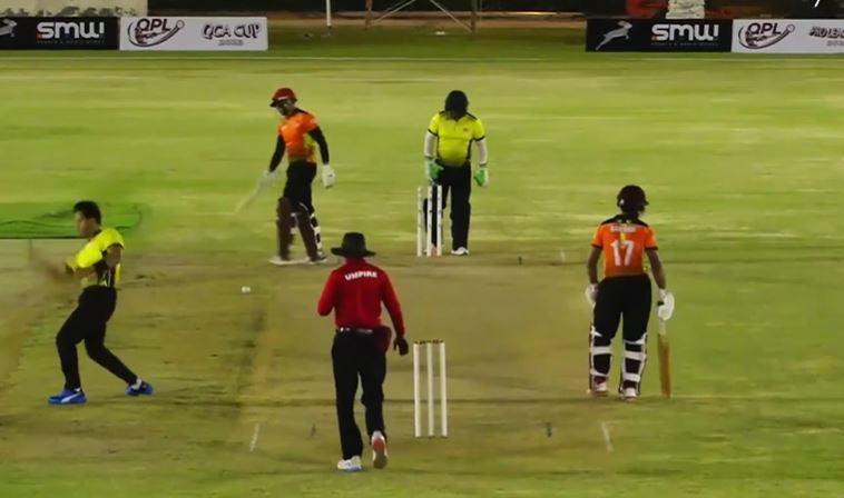 5 for 10! Himanshu Rathod chastens Galfar Al Misnad