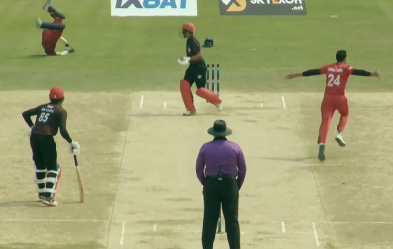 Imran Javed's 4-fer gives Bahrain a flying start