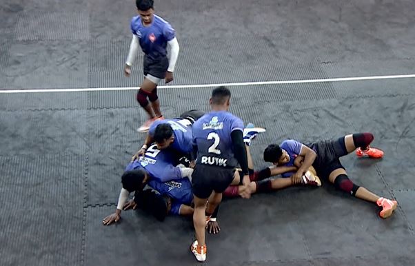 Jayesh Gawand shines with his tackle works