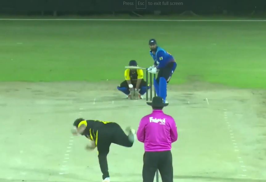 56* off 29! Kashif Sharif's swashbuckling knock