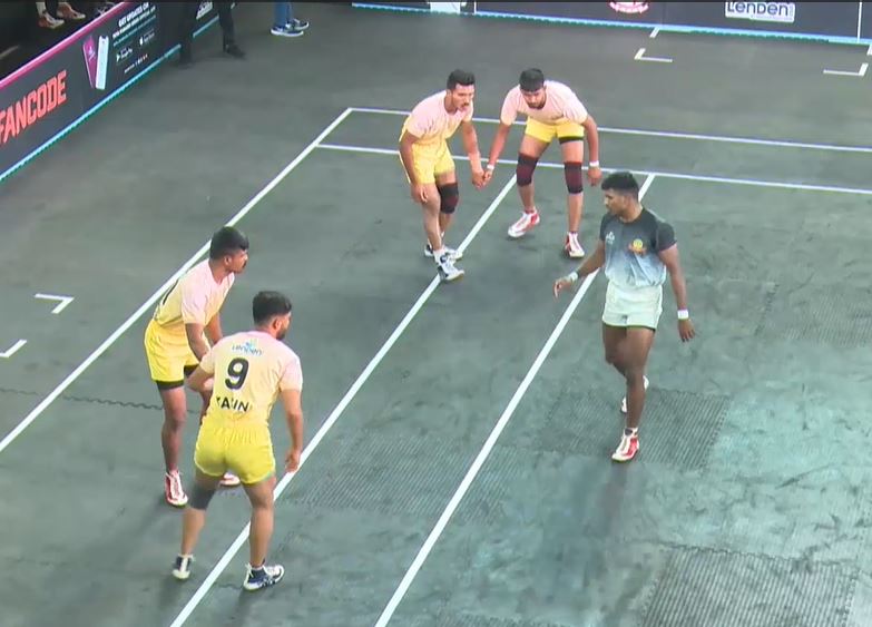 Mumbai Upnagar waltz past feeble Sangli 45-28