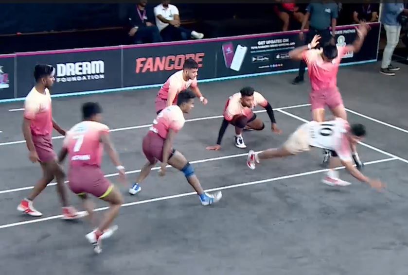 Surefire Ahmednagar thrash Latur 68-24