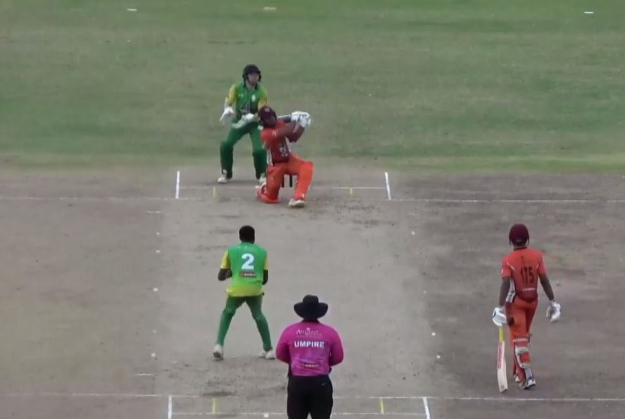 Sublime Kirstan Kallicharan fires a brisk 71
