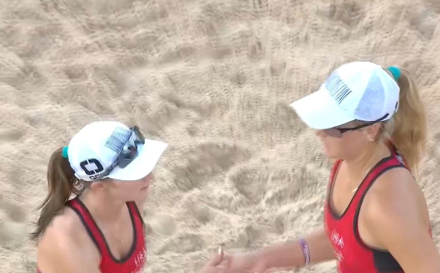 Women’s World Beach Pro Tour: USA v GER – Highlights