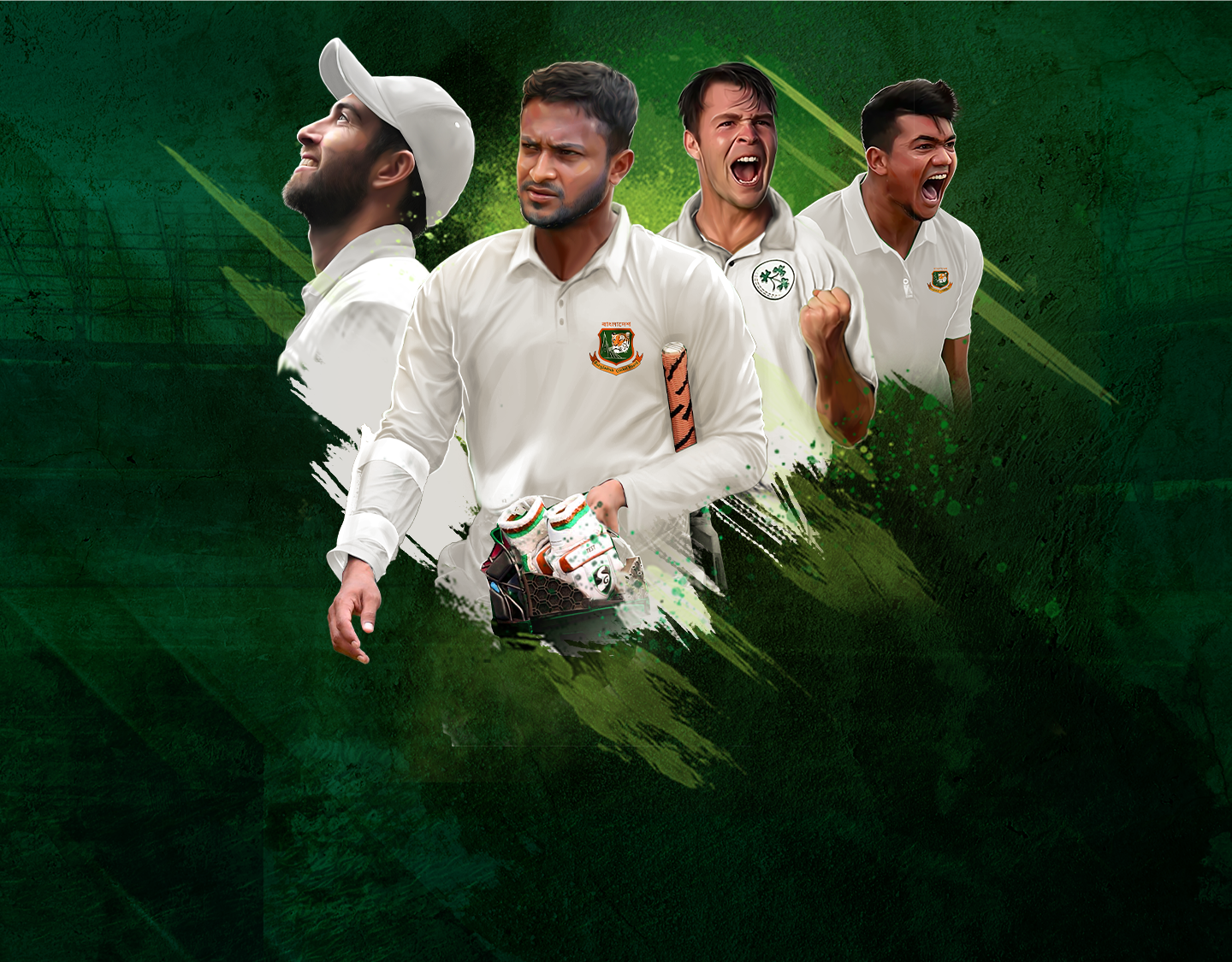 1st t20i of ireland tour of bangladesh: bangladesh vs ireland banner