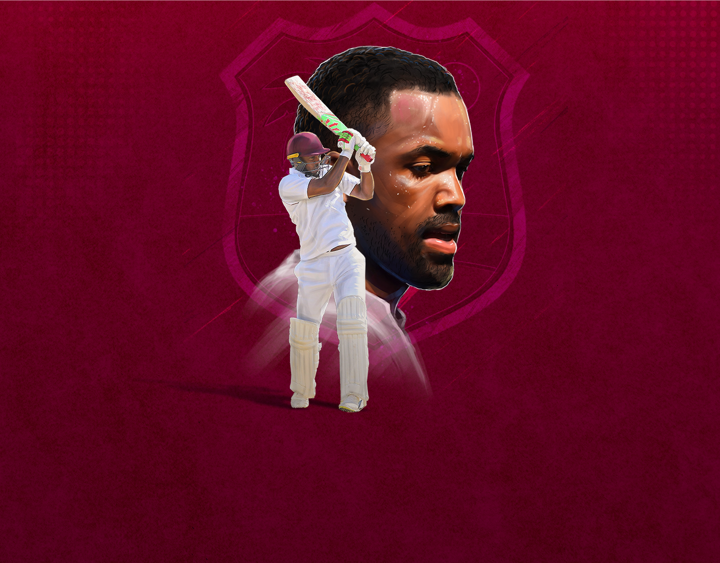 Match 3 of headley weekes series: team headley vs team weekes banner