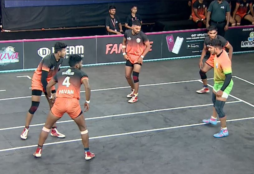 16 Raid Points! Bhushan Tapkir scorches Nashik