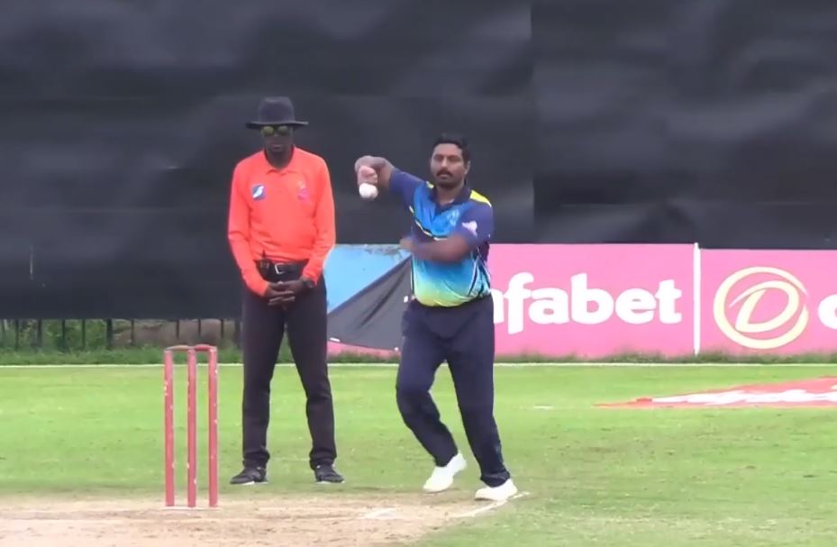 4 for 2! Ramu Morampudi rips through Kigali CC's batting