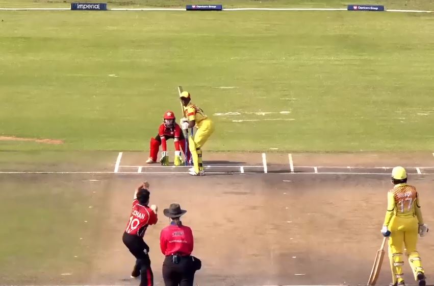 Betty Chan's 3-fer gets the better of Uganda's batters