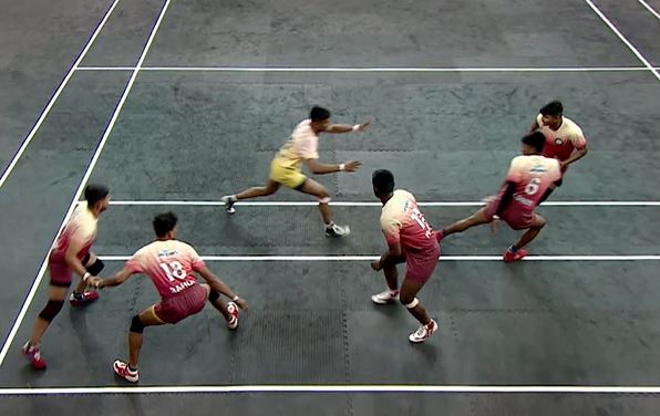 17 Raid points! Tushar Khadake backs his abilities against Latur