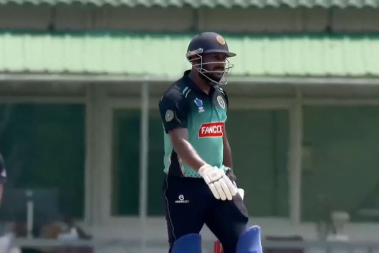 75 off 46! Vishnu Babu anchors Idukki
