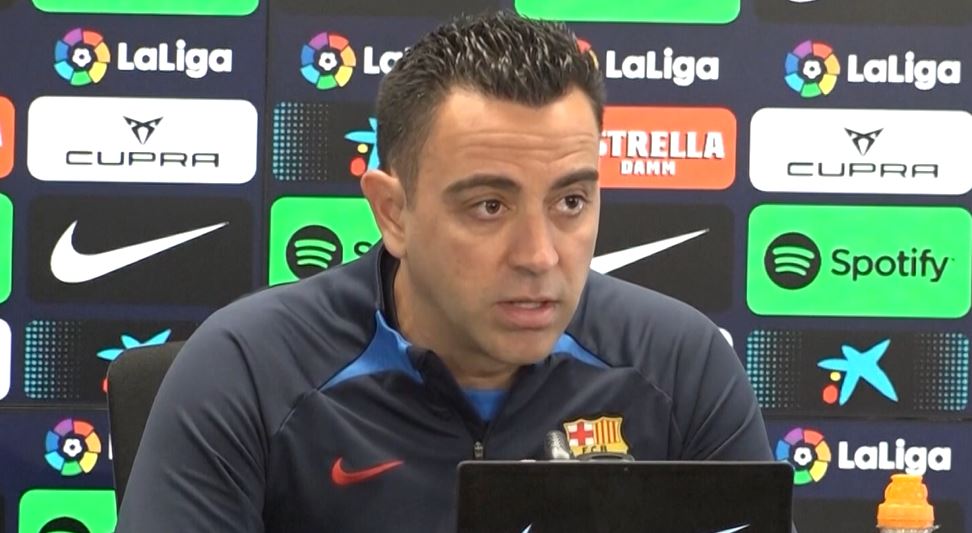 Xavi refuses to talk about Messi’s return before Atletico clash