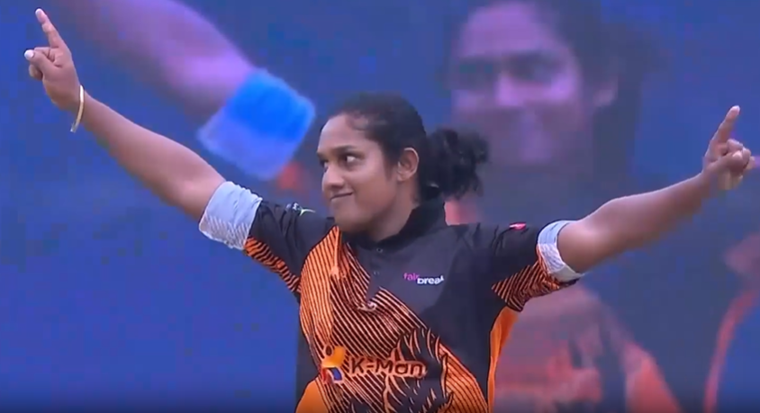Chamari Athapaththu spins her web with a 4-fer