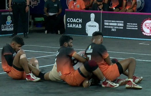 Shivkumar Borgode's valiant defence against Ahmednagar