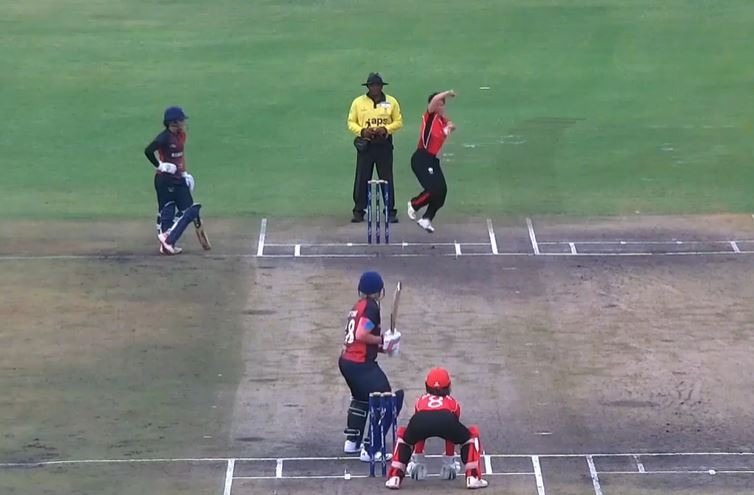 Last Over Thriller! NAM beat HK by 4 runs