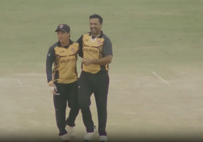 Malaysia edge past Qatar to win by 3 wickets