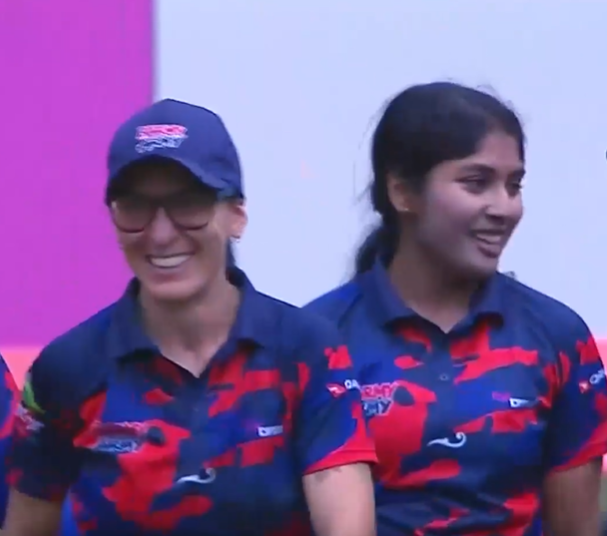 Kavisha Edodage mangles Falcons with a 3-fer