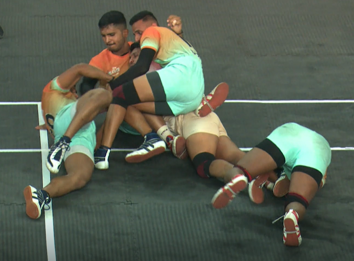 Prafull Zaware's kamaal tackles against Nanded