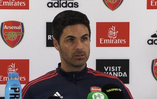 Arteta wants absolute perfection in title clash at Man City