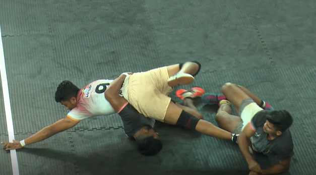 Prafull Zaware's brilliant raid against Mumbai Upnagar