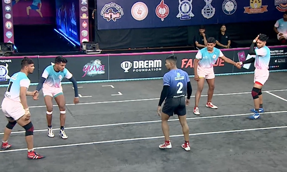 Rutik Patil's daring raids against Parbhani