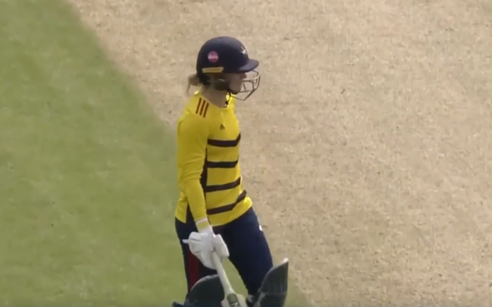 Paige Scholfield's swashbuckling knock of 111*