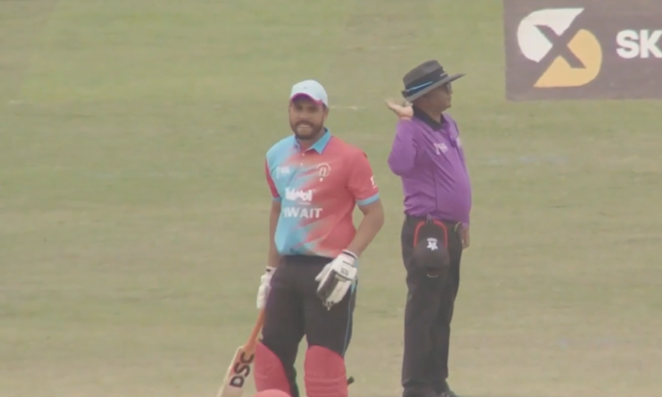 Shiraz Khan's sturdy 67 sets up Kuwait for a big one