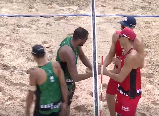 Men's World Beach Pro Tour: BRA v ESP - Highlights