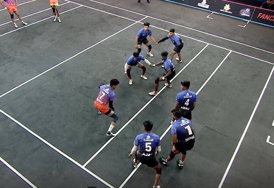 Tejas Patil shines with 16 raid points