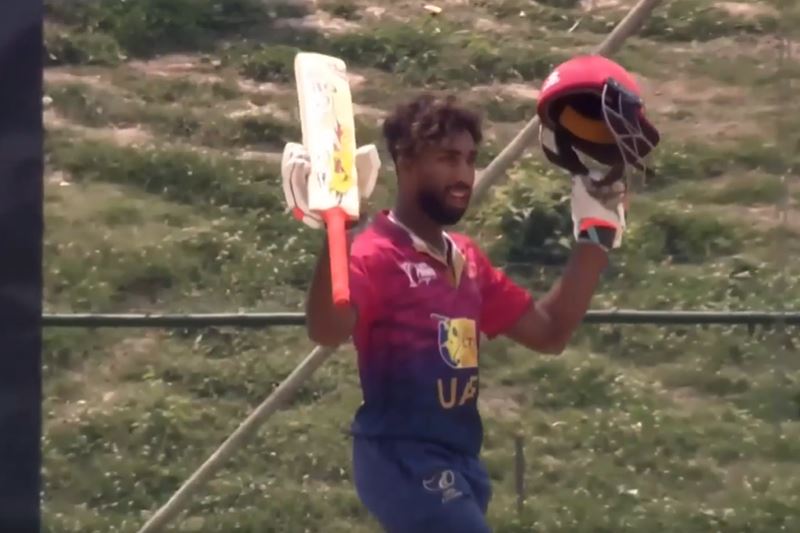 174 off 133! Vriitya Aravind joins the run-fest