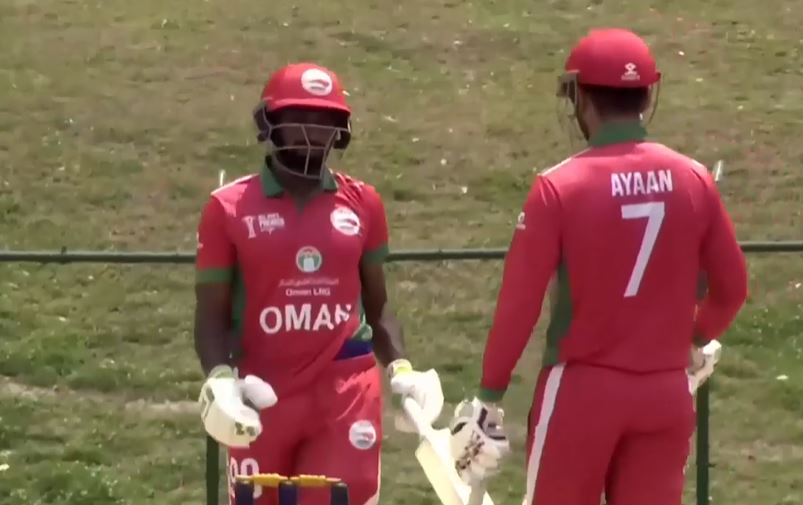 Nadeem's quickfire 71 helps Oman put up 366