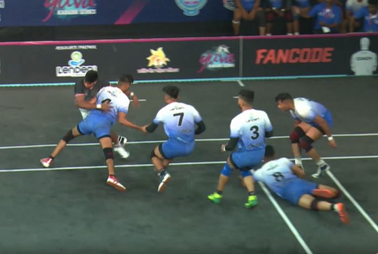 Mumbai Upnagar restrict Thane to win by 42-23