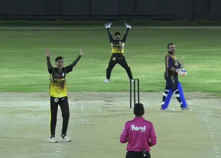 Ahmed Mirza's 4-fer blows Tally CC to bits